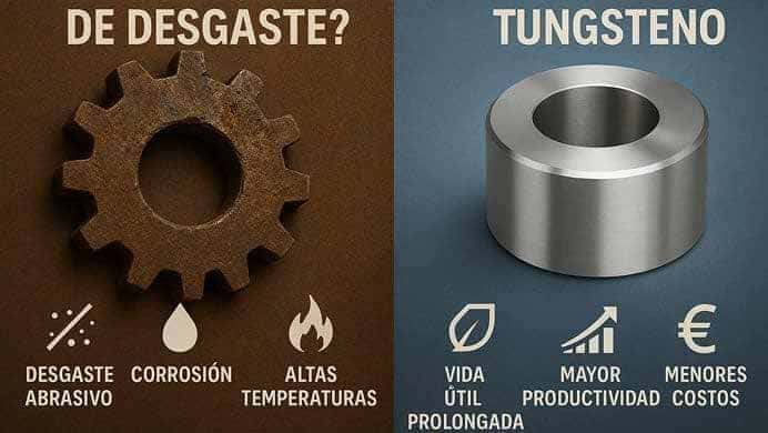 ¿Por qué fallan las piezas de desgaste y cómo pueden los aleaciones de carburo de tungsteno resolver el problema?