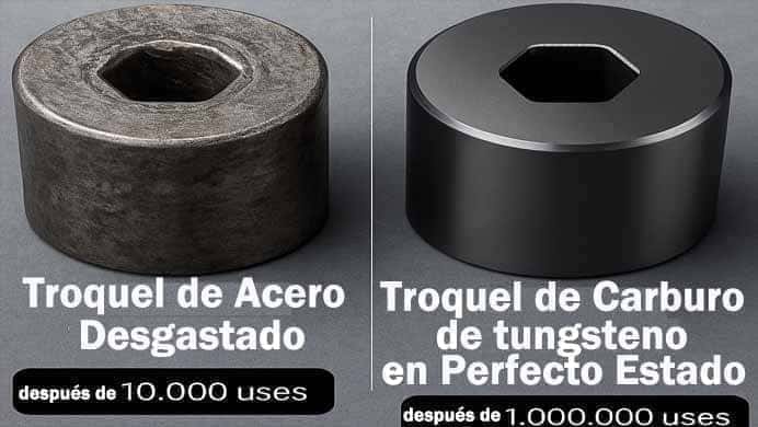¿Cómo mejoran los troqueles de carburo la productividad en operaciones de conformado en frío y en caliente?