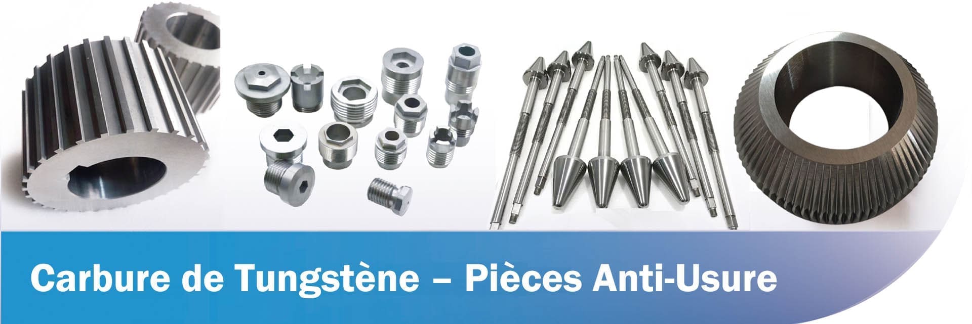 Pièces résistantes à l’usure en carbure de tungstène : Conçues pour durer