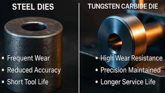Why Tungsten Carbide is the Preferred Choice for Metal Forming Dies?