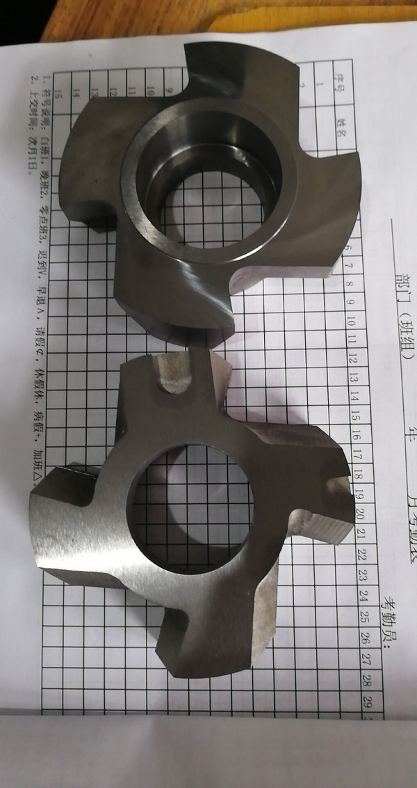 Grade YN10- the binder 10% Nickel-Petroleum Industry-The grooves on the surface is made by EDM