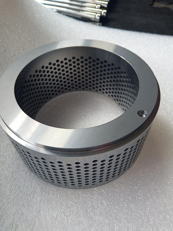 The carbide cage-part of choke valve-37pcs of dia3mm holes-592pcs of dia4mm holes-totally 629pcs holes-all wire cut-3